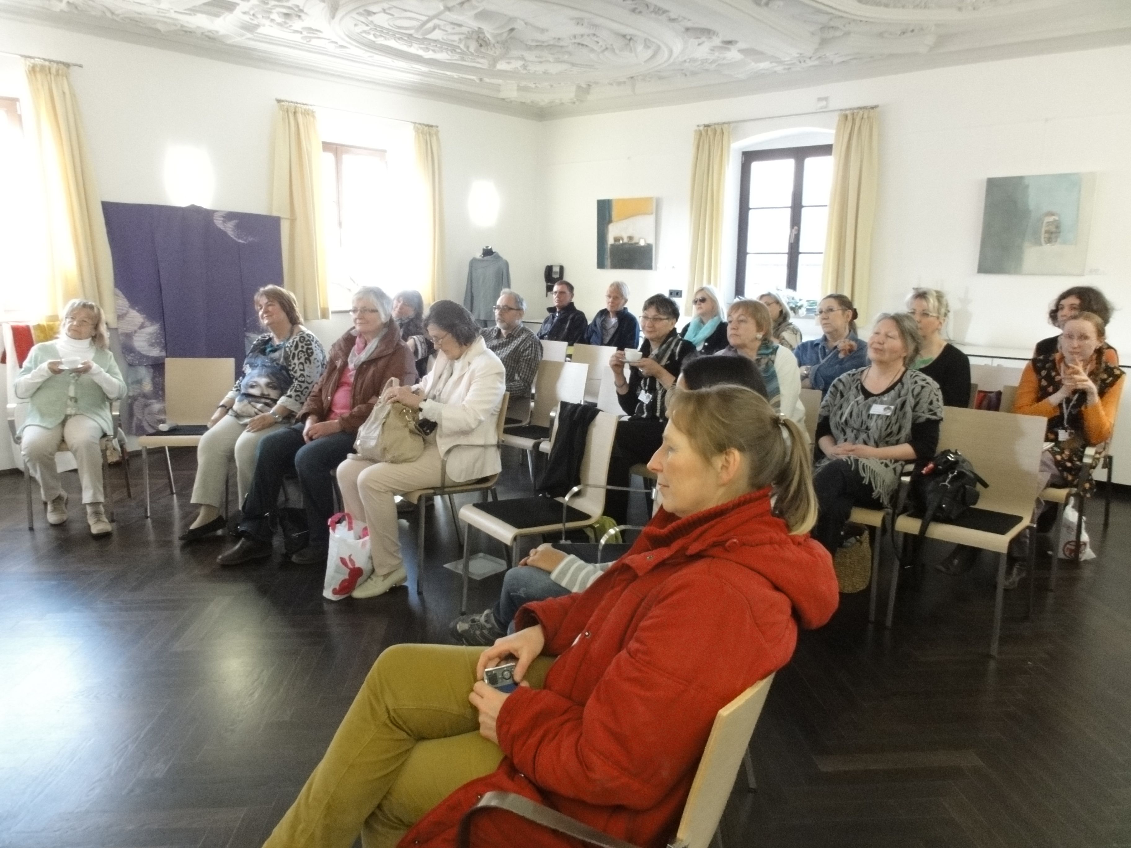 G&auml;ste bei der Lesung 2014 in Hilpoltstein