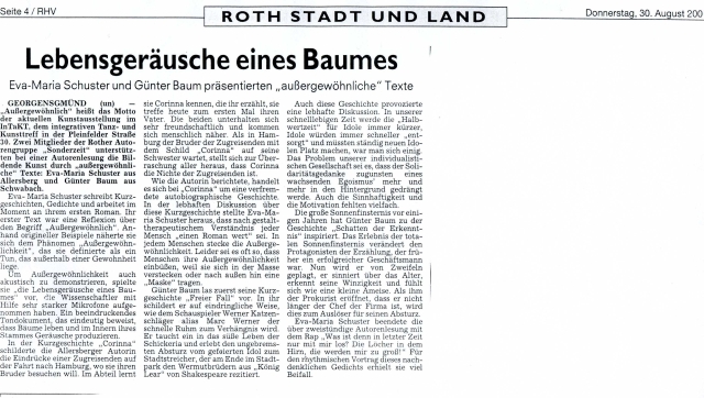 Lesung im InTakt